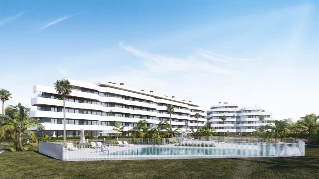 New development beach front